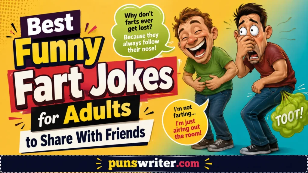 Best Funny Fart Jokes for Adults to Share With Friends