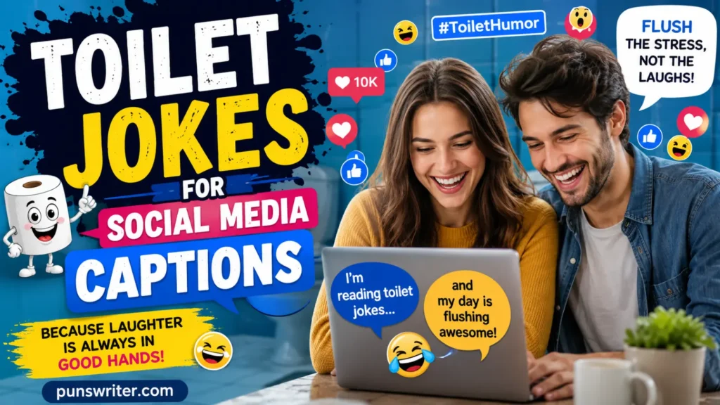 Toilet Jokes for Social Media Captions