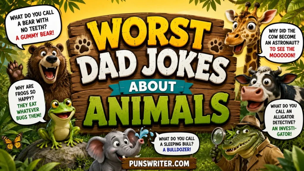Worst Dad Jokes About Animals