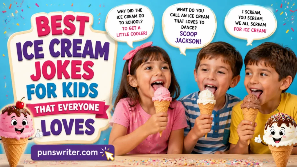 Best Ice Cream Jokes for Kids That Everyone Loves