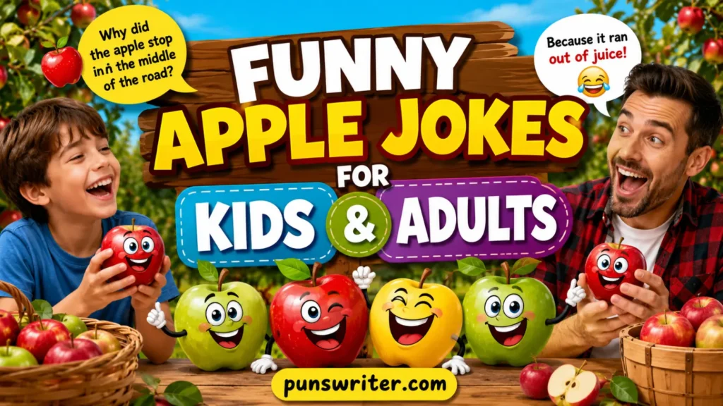 Funny Apple Jokes for Kids and Adults