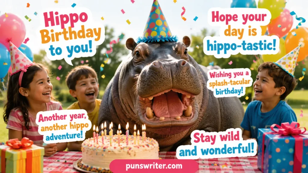 Hippo Birthday Puns