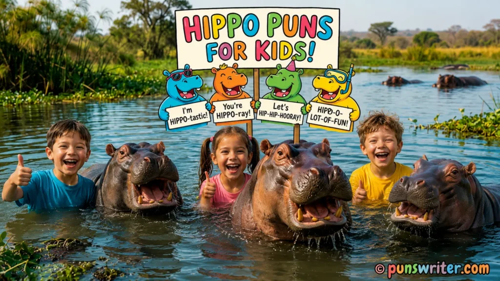 Hippo Puns for Kids