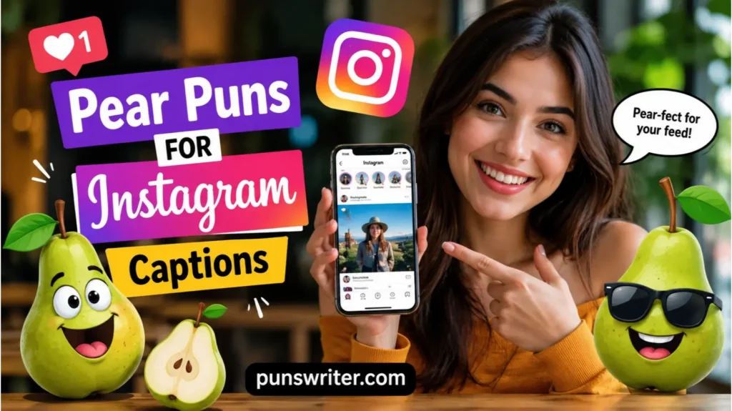 Pear Puns for Instagram Captions