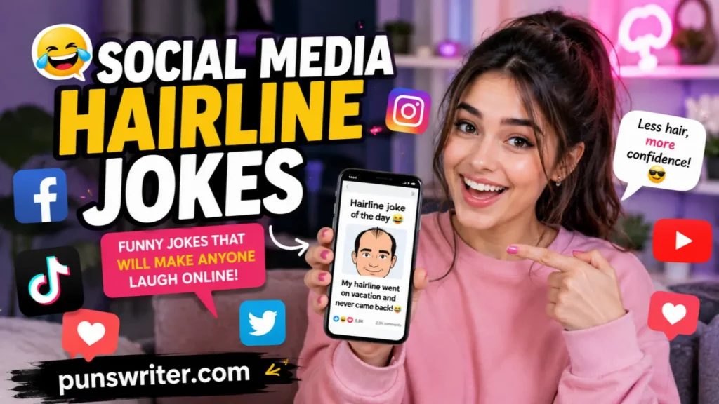 Social Media Hairline Jokes