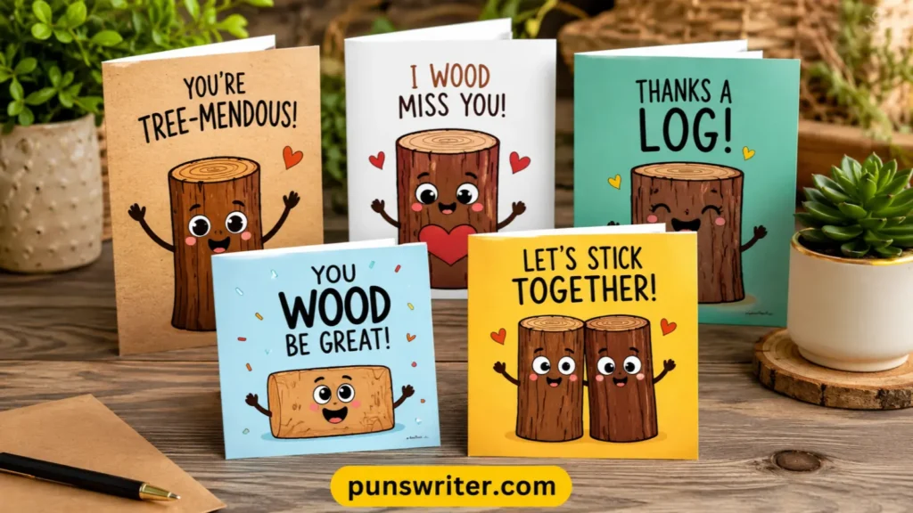 Wood Jokes for Greeting Cards