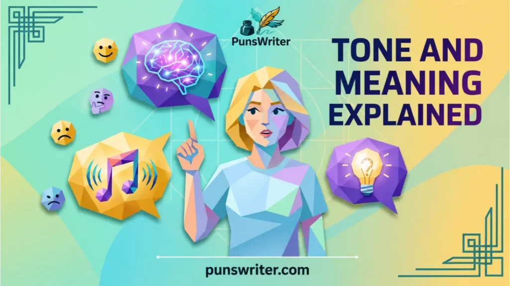 Tone and Meaning Explained