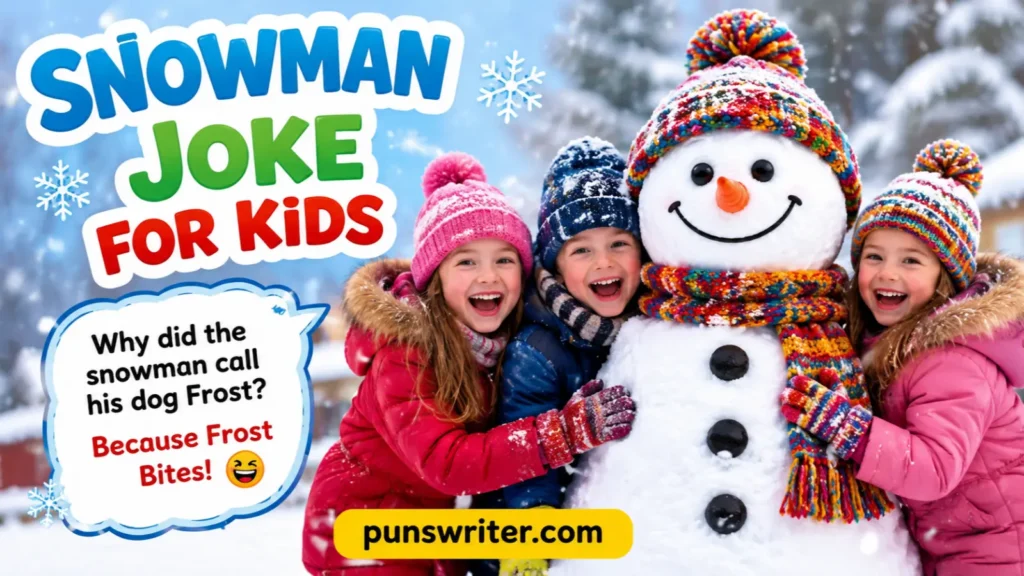 Snowman Joke for Kids