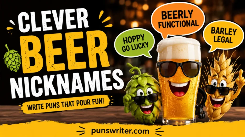 Clever Beer Nicknames