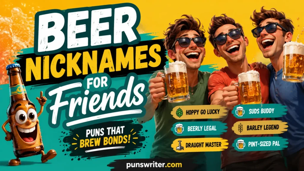 Beer Nicknames for Friends