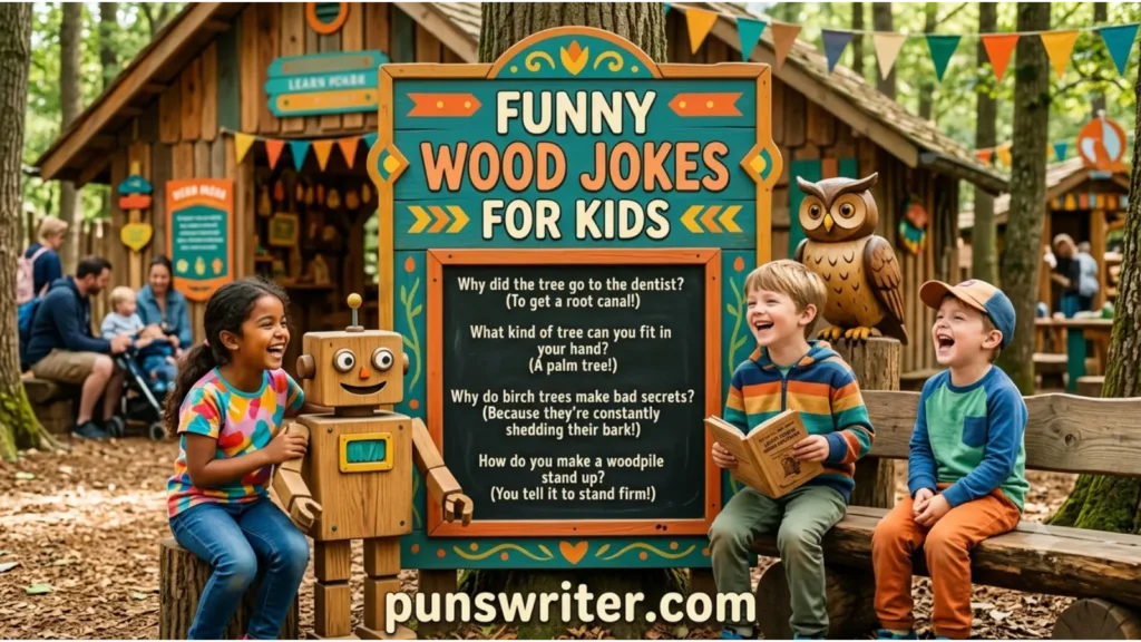 Funny Wood Jokes for Kids