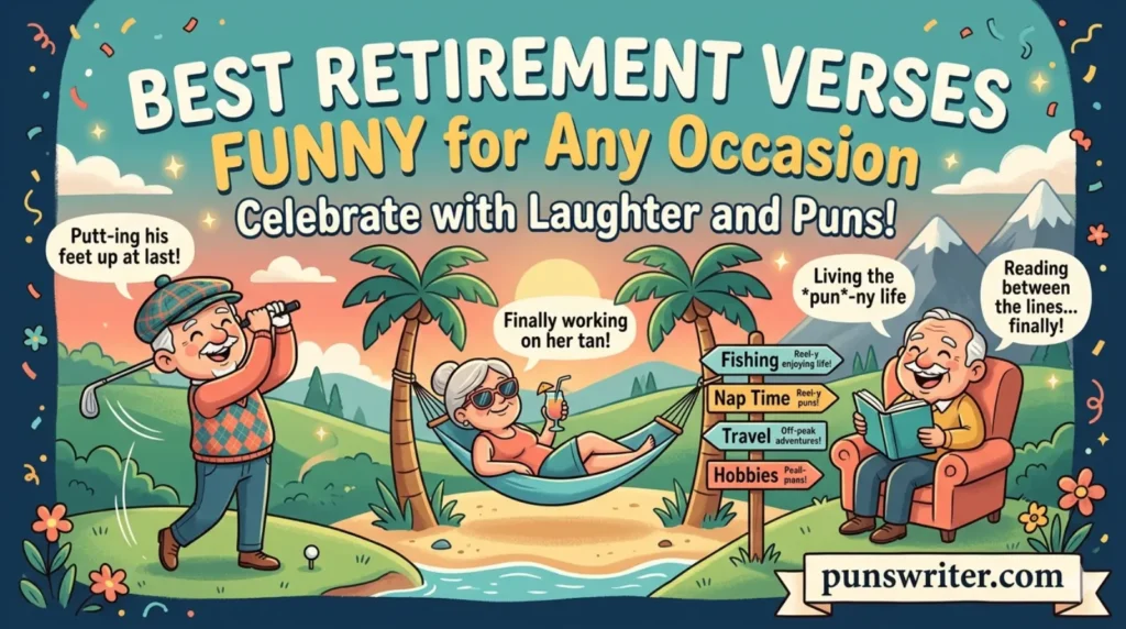Best Retirement Verses Funny for Any Occasion