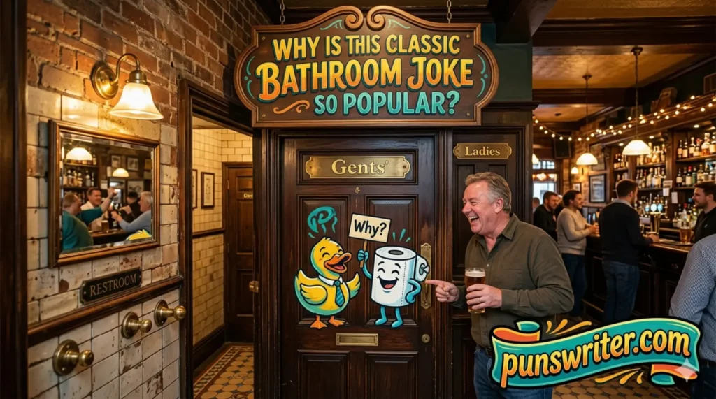Why Is This Classic Bathroom Joke So Popular?