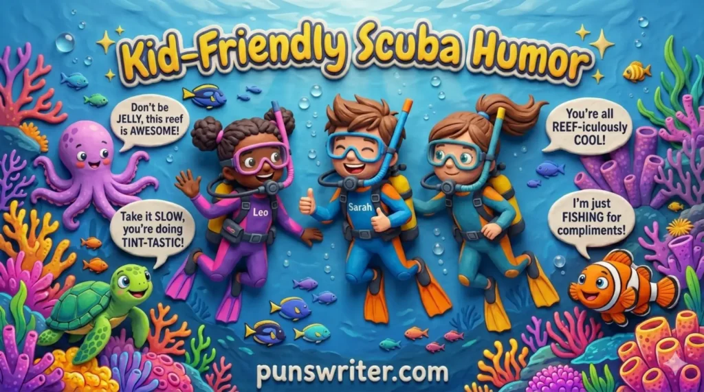 Kid-Friendly Scuba Humor