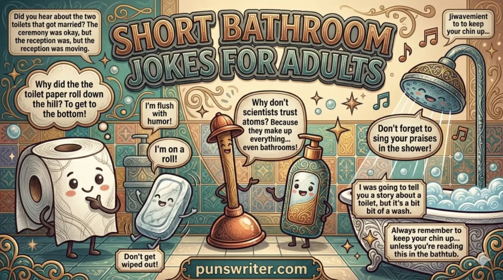 Why People Love Short Bathroom Jokes for Adults