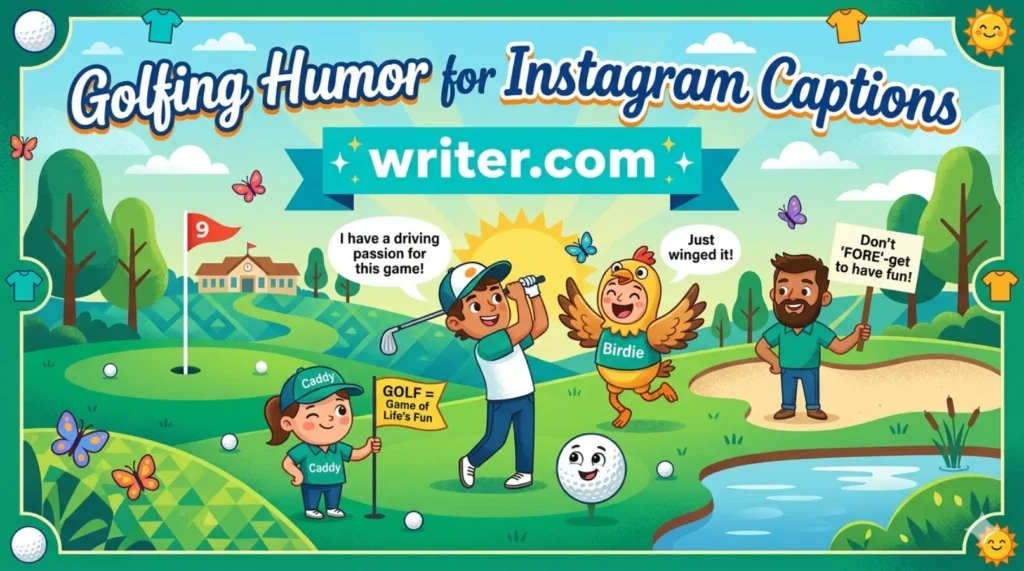 Golfing Humor for Instagram Captions
