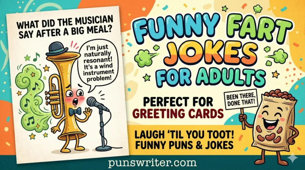 Funny Fart Jokes for Adults Perfect for Greeting Cards