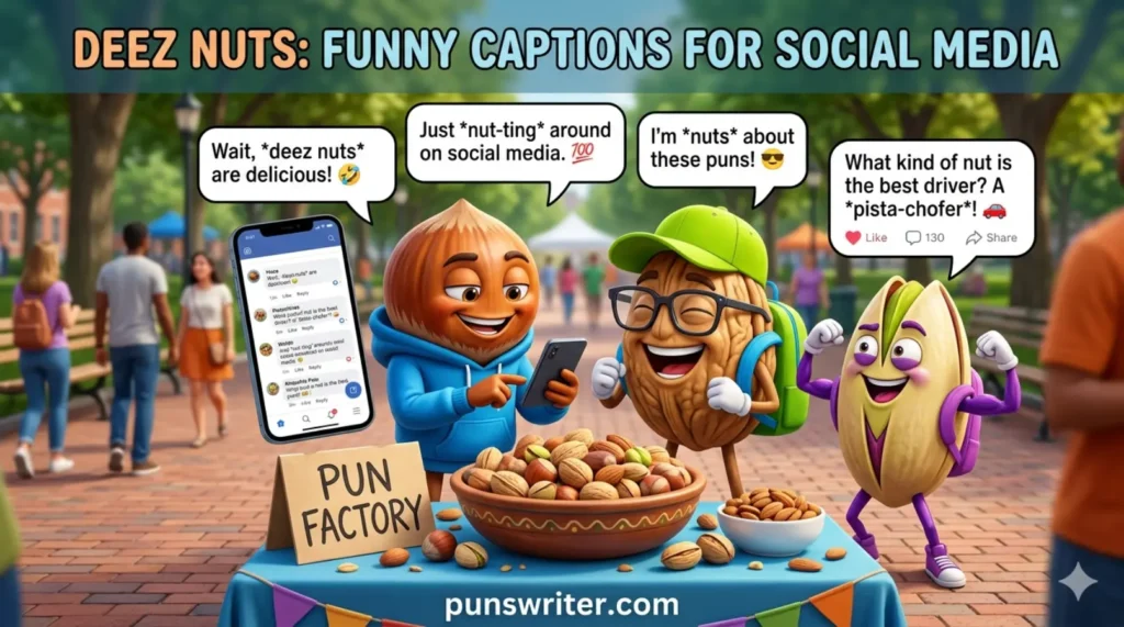 Deez Nuts Funny Captions for Social Media