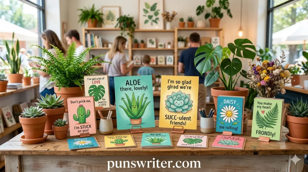 Plant Puns for Greeting Cards