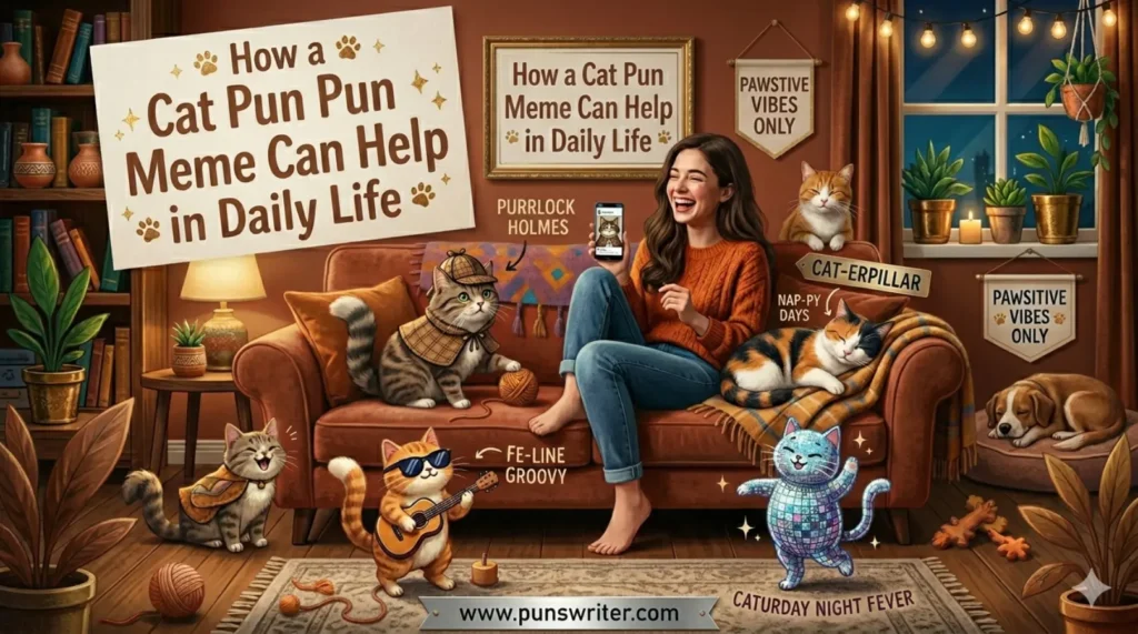 How a Cat Pun Meme Can Help in Daily Life