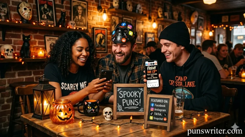 Friday the 13th Pun Captions for Social Media