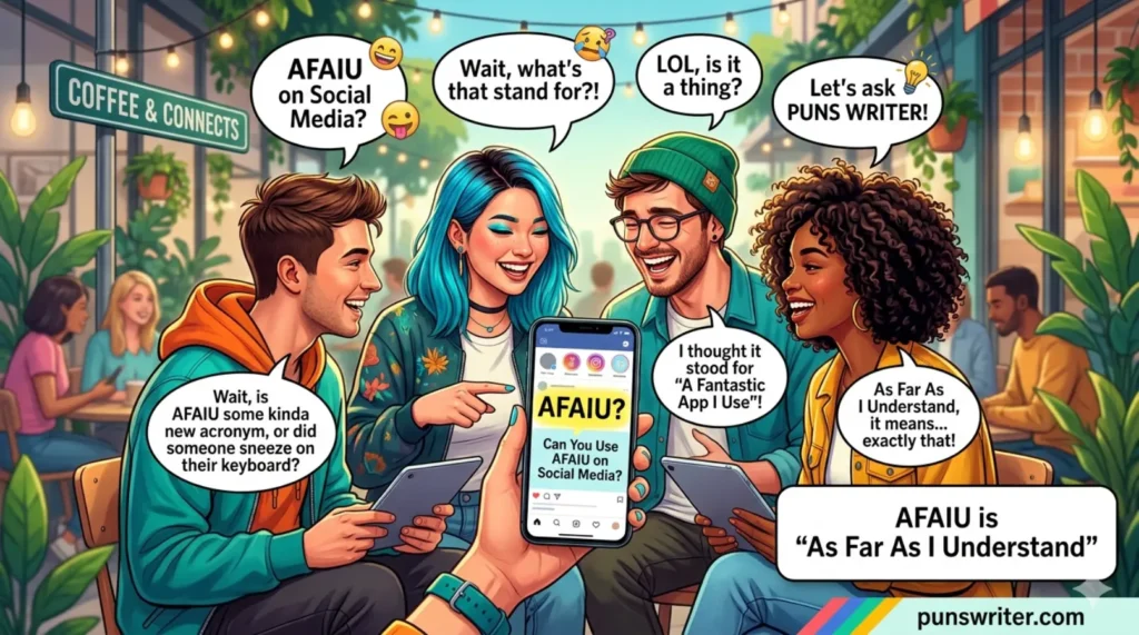 Can You Use AFAIU on Social Media?