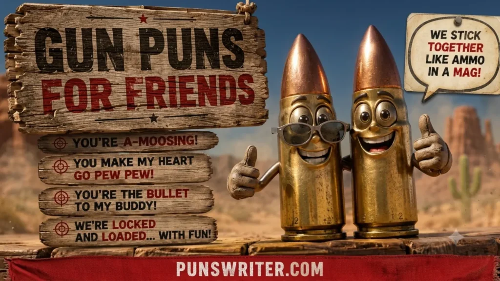 Gun Puns for Friends