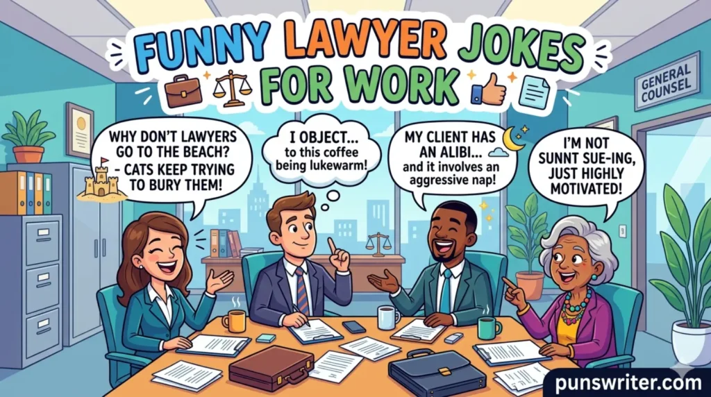 Funny Lawyer Jokes for Work