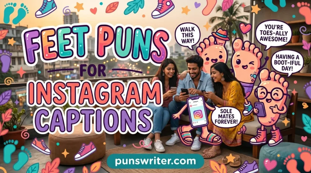 Feet Puns for Instagram Captions