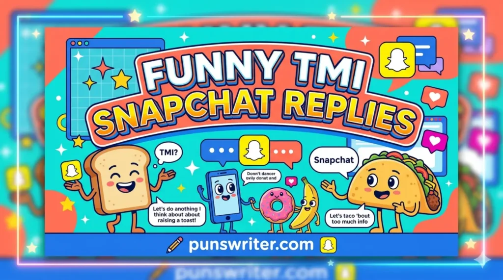 Funny TMI Snapchat Replies