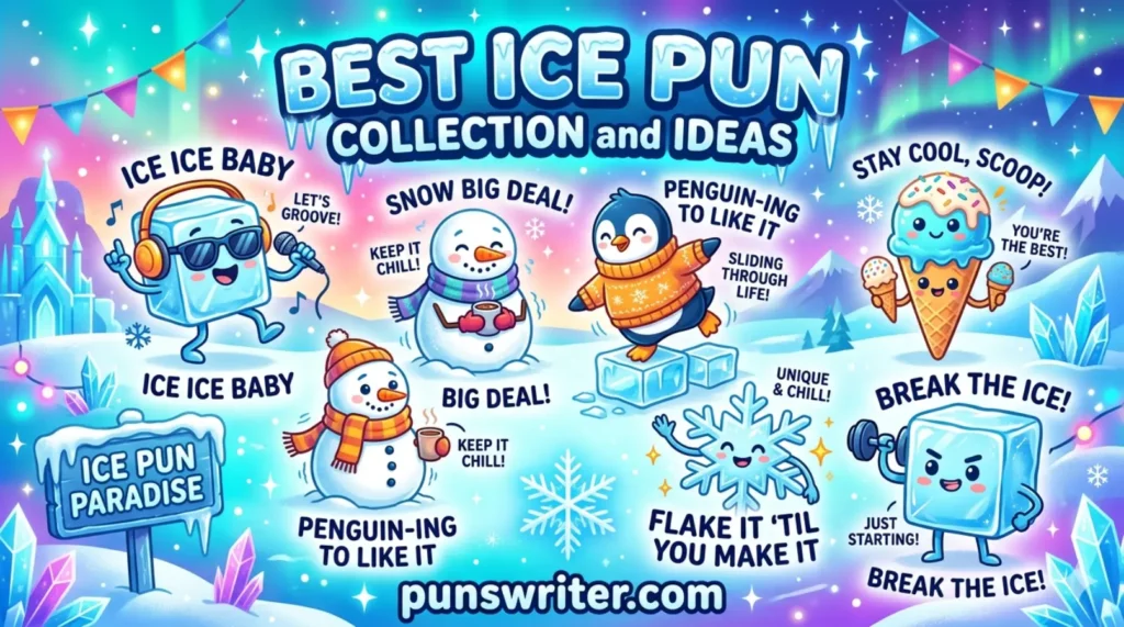 Best Ice Pun Collection and Ideas