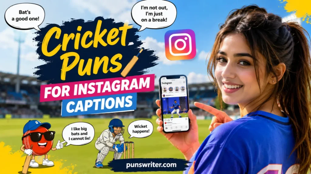 Cricket Puns for Instagram Captions