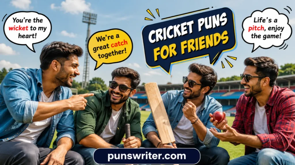 Cricket Puns for Friends