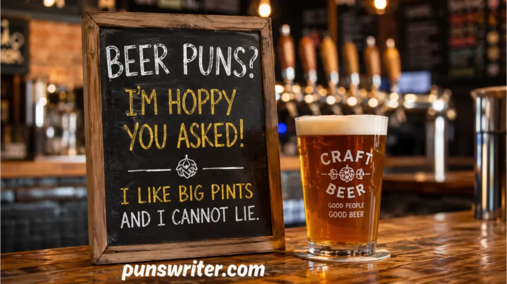 Clever Beer Puns for Craft Beer Lovers