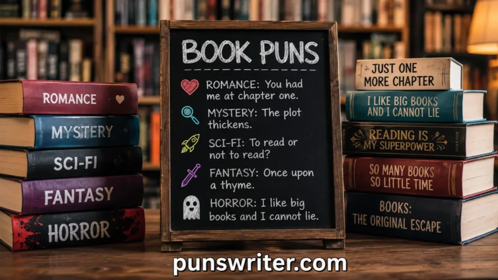 Genre-Specific Book Puns