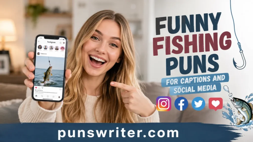 Funny Fishing Puns for Captions and Social Media