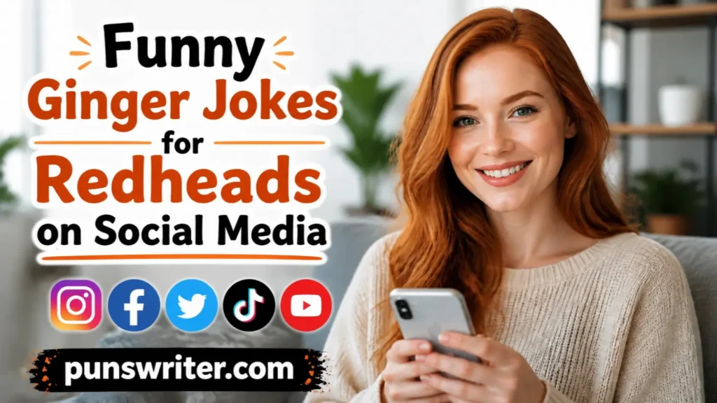 Funny Ginger Jokes for Redheads on Social Media