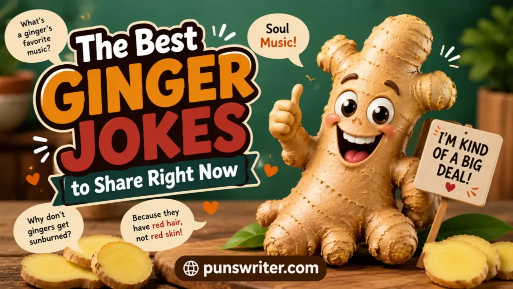The Best Ginger Jokes to Share Right Now