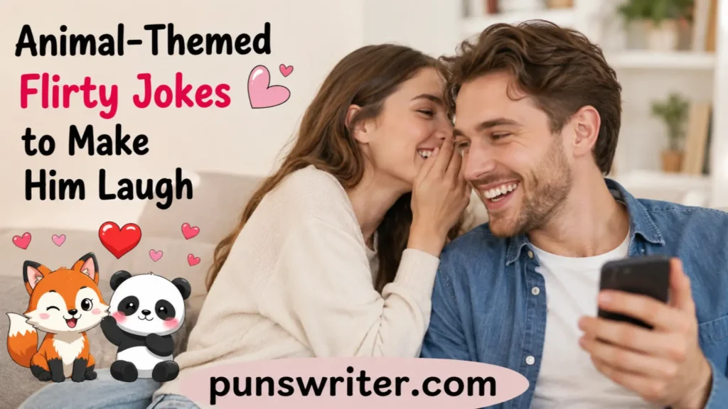 Animal-Themed Flirty Jokes to Make Him Laugh