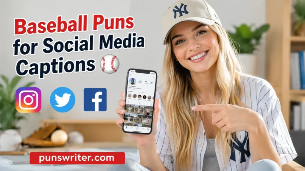 Baseball Puns for Social Media Captions