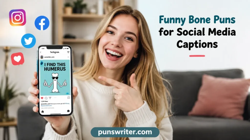 Funny Bone Puns for Social Media Captions