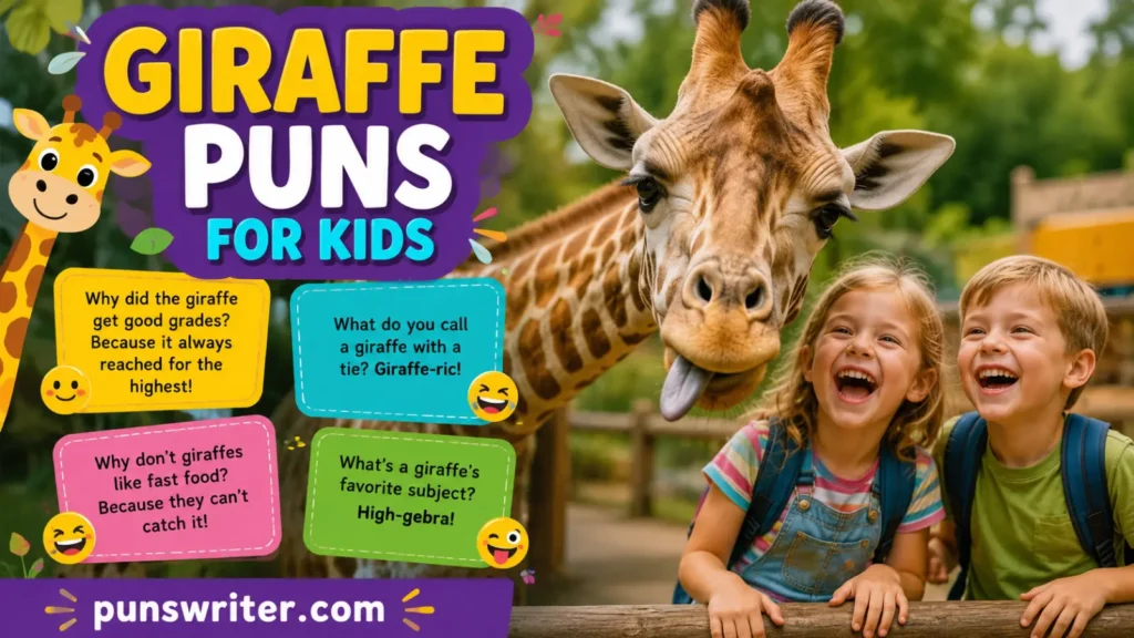 Giraffe Puns for Kids