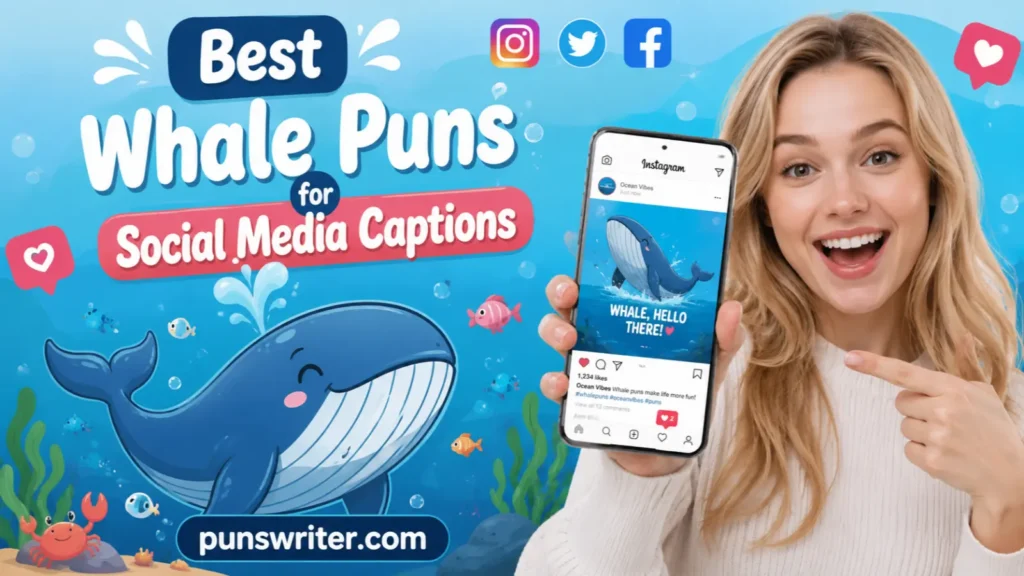Best Whale Puns for Social Media Captions