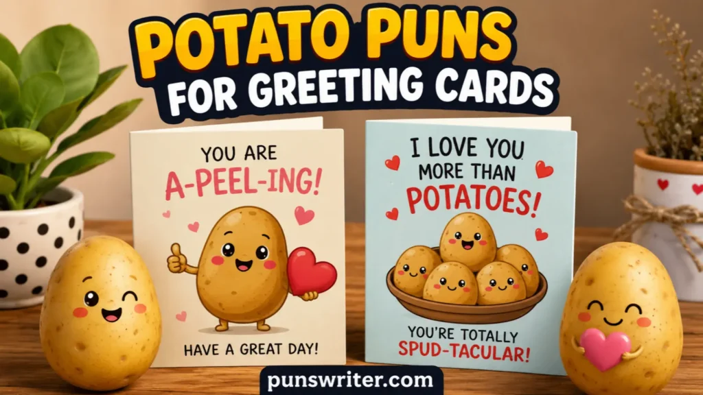 Potato Puns for Greeting Cards