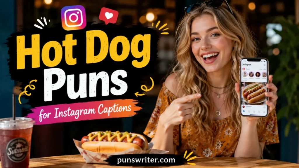 Hot Dog Puns for Instagram Captions