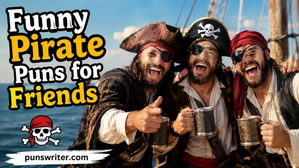 Funny Pirate Puns for Friends