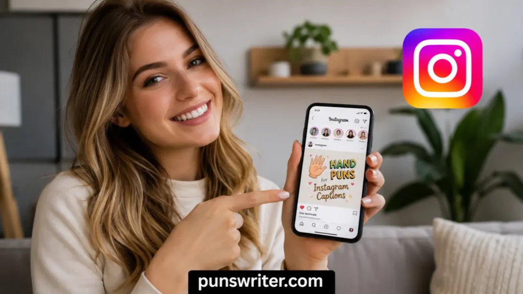 Hand Puns for Instagram Captions