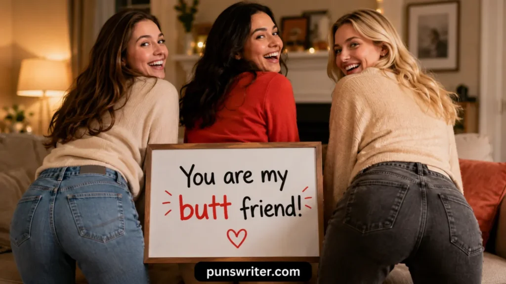 Butt Puns for Friends