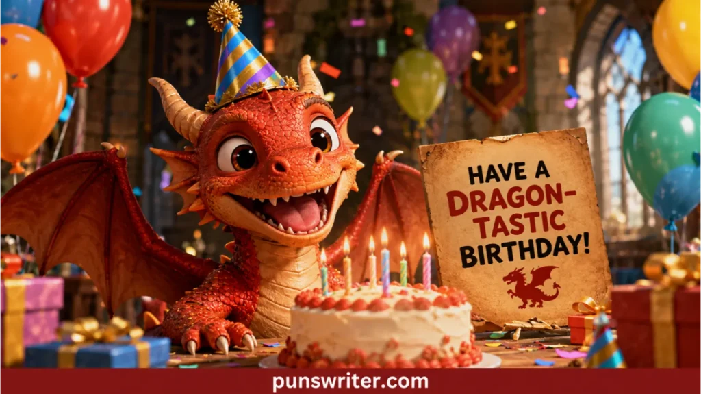 Dragon Birthday Puns