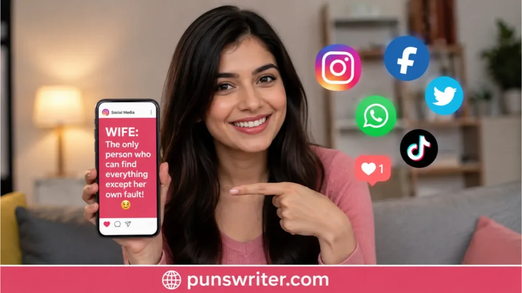 One-Liner Wife Jokes for Social Media